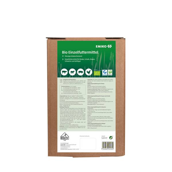 Bio Einzelfuttermittel für Nutztiere