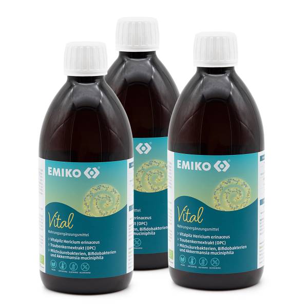 EMIKO Vital 3 x 0,5 Liter Monatsration